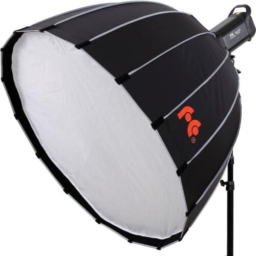 Falcon Eyes Foldable Parabolic Soft Box 90cm Dome Hexadecagon(16-sides) Softbox Reflector for Photo Studio Flash Speedlite PSB-9