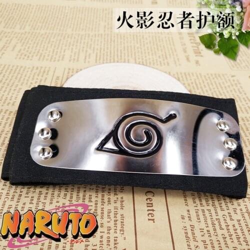 Naruto Kakashi Headband Cosplay Costumes Accessories Props Akatsuki Anime Toys Headband