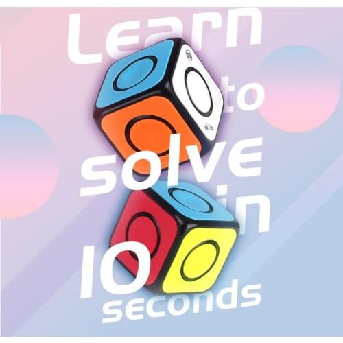 QiYi O2 1x1x1 Magic Neo Rubix Cube Spinner Puzzle Speed Cube Hand Spinner Cubes Antistress Educational Toys