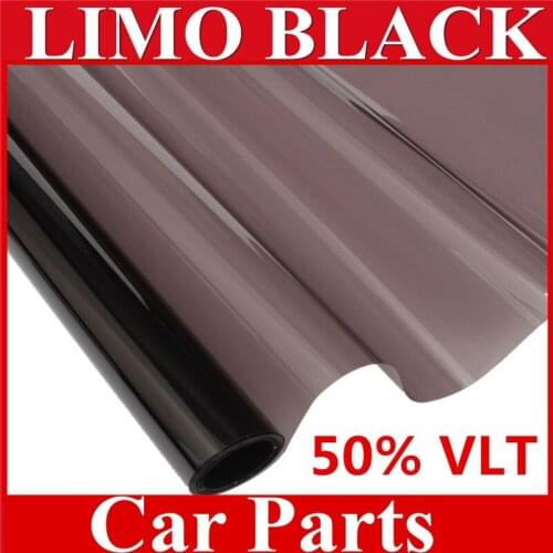 50%black glass explosion-proof thermal insulation film 50cm wide and 60cm long