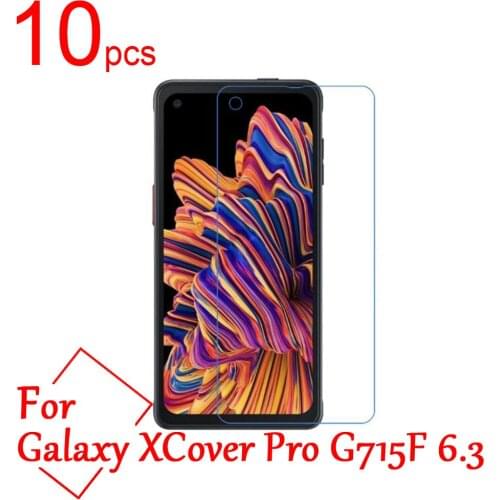 10pcs/lot Clear/Matte/Nano Anti-Explosion LCD Screen Protector Cover for Samsung Galaxy XCover Pro SM-G715F 6.3 Protective Film
