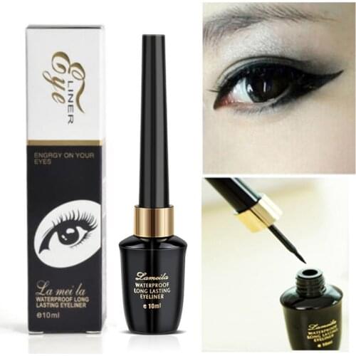 1 Pc Black Long-lasting Waterproof Eyeliner Liquid Eye Liner Pen Pencil Makeup Tool Easy To Wear Not Blooming Cosmetics TSLM1
