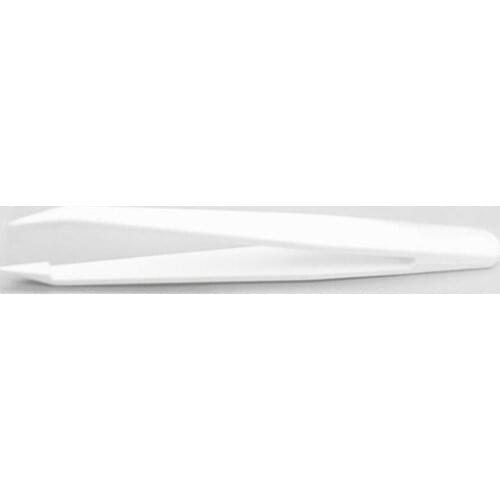 2 PCS 12cm Length White Blunt-ended Forceps Western Blot WB Tweezers