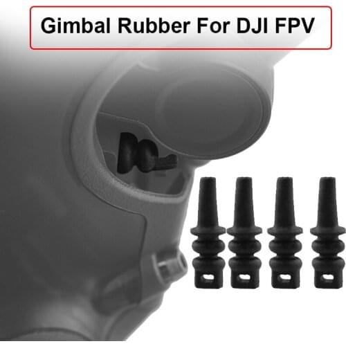 4/10pcs Original Gimbal Rubber For DJI FPV Combo Gimbal Camera Damping Cushion Shock-Absorbing Ball Spare Parts Drone Accessory