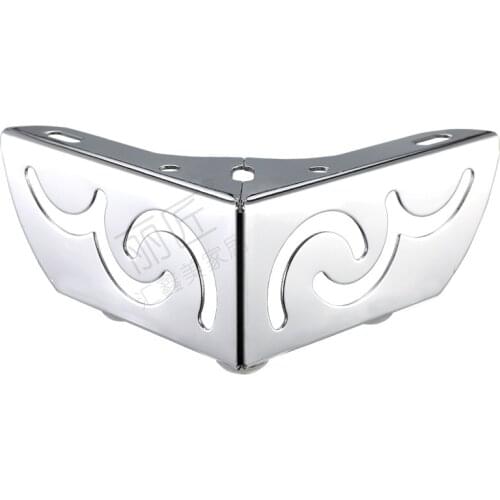 4pcs Golden Furniture Legs with Screws Tv Stands Foot for Cabinet Table Legs Floor Chair Beds Support Furniture Accessories