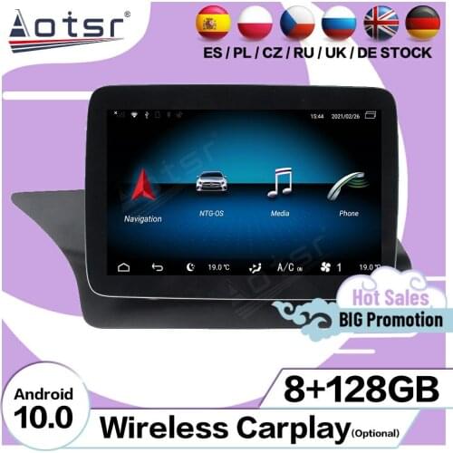 8+128GB Android 10 Player For Mercedes Benz E W212 2009 2010 2011 2012 NTG4 2013 2014 2015 2016 NTG 4.5 GPS Navi Radio Head Unit