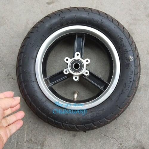 Free shipping10 inch 10X2.25 wheel rim scooter hub aluminum alloy hub frame for electric scooter mini bike