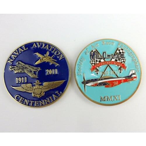 CENTENNIAL US NAVAL AVIATION CHALLENGE COIN soldier Military War Reenactments 5605101