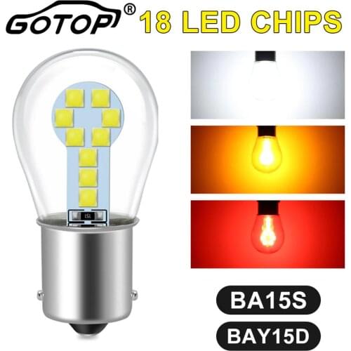 Светодиодные LED лампы R10W (BA15s) GOTOP China At AliExpress