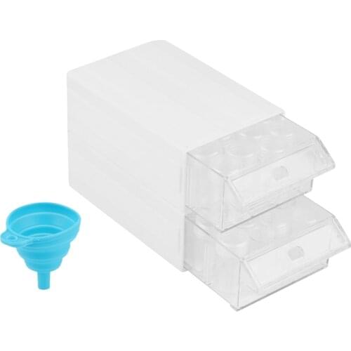 Diamond Painting Accessory Storage Box,44 Slots Independent Container Suitable for Diamond Art Beads and Rhinestone