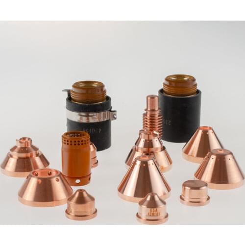 Powermax 125 Drag-cutting Mechanized FineCut removal control gouging Nozzle Electrode Shield Deflector Ohmic Retaining Cap