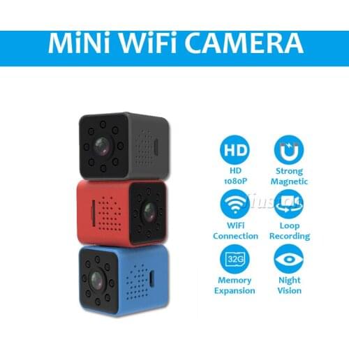SQ23 WiFi Mini Camera Small Gizli Kamera HD 1080P Video Camcorder Micro Night Vision Camaras DVR Recorder Support Hidden TF Card
