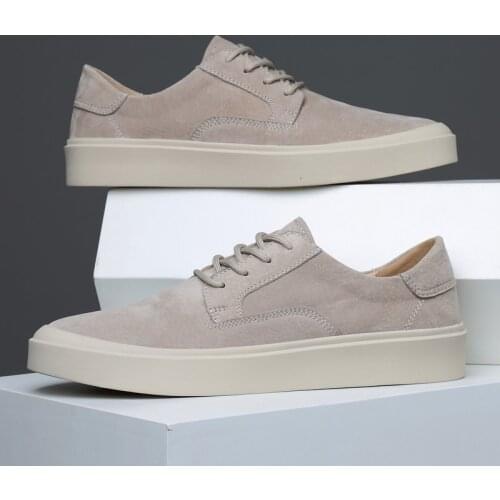 Fashion Sneakers Men Shoes enuine Leather Casual Shoes Trend Increase Man Shoes