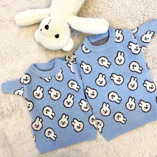 Cartoons Rabbit Pet Dog Sweater Cute Dog Clothes For Puppy Small Medium Dogs Sweatshirt Warm Cotton Chihuahua Yorkshire Perro