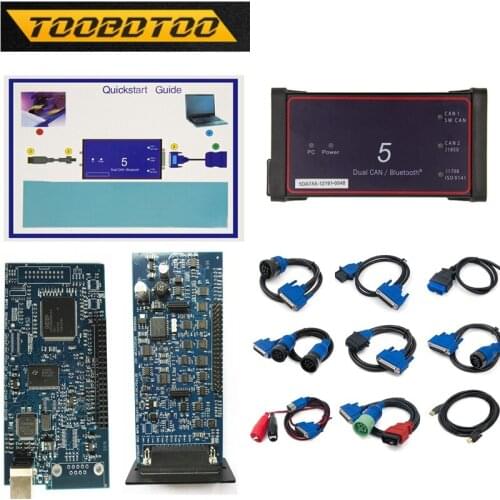 Top Professional DPA 5 Dearborn Protocol Adapter 5 Full Adapters DPA5 Heavy Duty Truck Scanner With Bluetooth / USB Dual CAN DPA