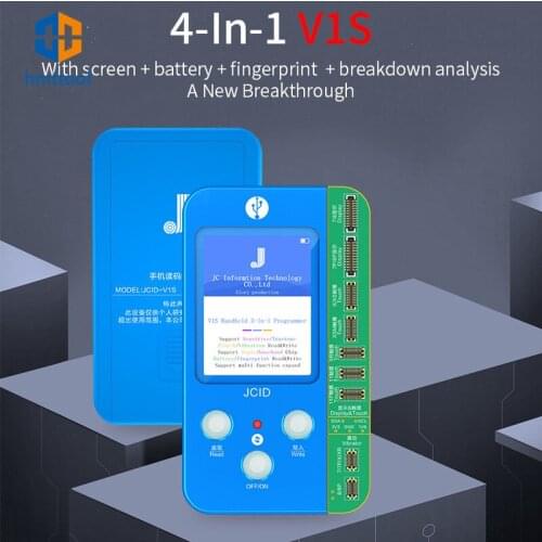Original JC V1S For IPhone 7 8 8P X Photosensitive Touch Shock Battery Fingerprint SN Programmer Dot Matrix For X-11 PRO MAX