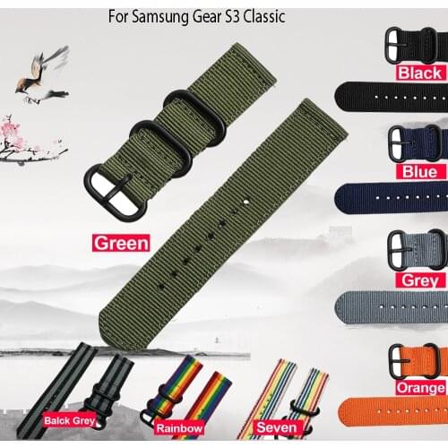 Gear s3 Frontier Strap For huawei watch gt 2 strap Samsung Galaxy watch active 2 46mm 42mm amazfit bip strap 20/22mm watch band