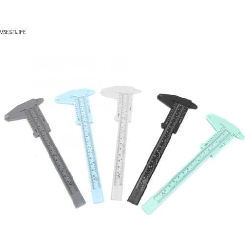 Vernier Caliper 150mm High Accuracy Plastic Double Rule Scale Vernier Caliper Measuring Tool 0.5mm Calibre