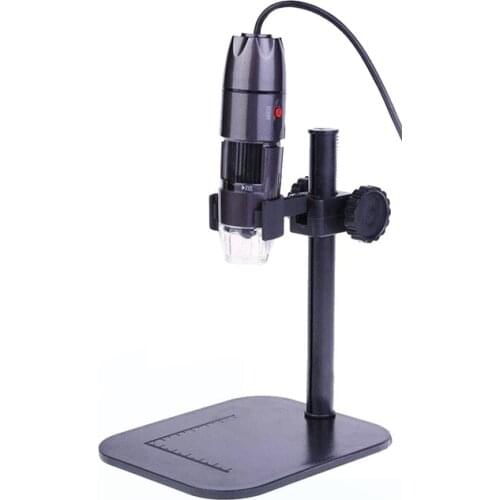 Student Industrial Beauty LED Lights Illuminant 800X USB Zoom Camera Magnifier Portable Digital Video Microscope with Measure
