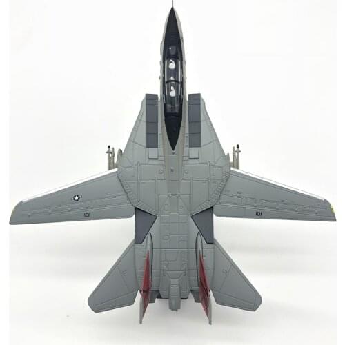 1:100 Scale airplane jet Model F14 F-14 Tomcat alloy metal hobby collection free shipping
