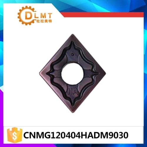 10pcs Processing stainless steel pieces CNMG120404 HADM9030 Cylindrical inserts Carbide inserts Lathe tools High quality inserts