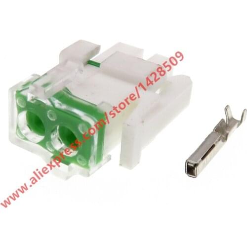 5557 waterproof auto connector female 2Pin Wire Terminals Electrical Connector 3901-2020 pulg for electrocar