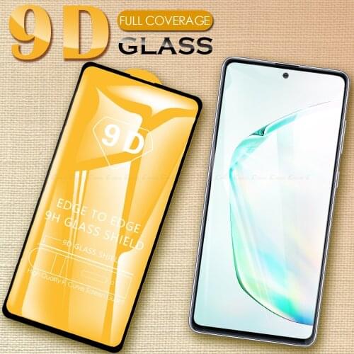 9D Protective Glass Film For Samsung Galaxy S20 FE 5G S10e S10 Note 10 Lite Full Cover Screen Protector Tempered Glass