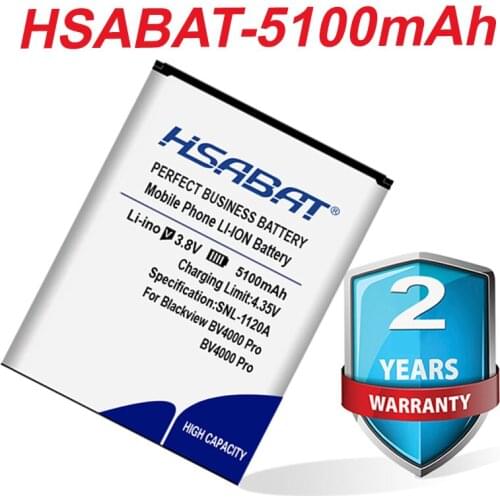 Top Brand 100% New 5100mAh BV4000 Pro Battery for Blackview BV4000 Pro - in stock