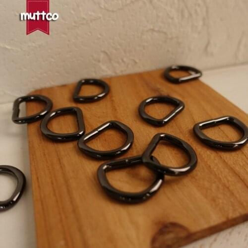 DIY for Dog Collar 2.0cm Sewing Accessories D Shaped Clasp Clip Metal Crafts D Rings for Belt Buckle Sewing DK-004