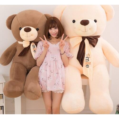 Large Teddy Bear Plush Toy Lovely Giant Bear Huge Stuffed Soft Animal Dolls Kids Toy Birthday Gift For Girlfriend Lover