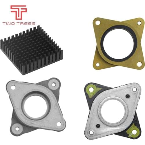 NEMA 17 Damper Meal & Rubber Stepper Motor Vibration Dampers Imported genuine shock absorber With Heat Sink for 42 stepper motor