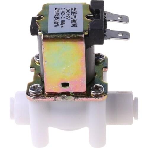 Electric Solenoid Valve For Water Purifier Refrigerator Normally Closed DC 12V