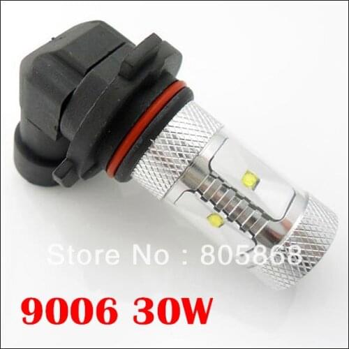 Hb4 9006 led 30w cree chips led auto car high power lights led driver day time running bulbs lamps uv long life time