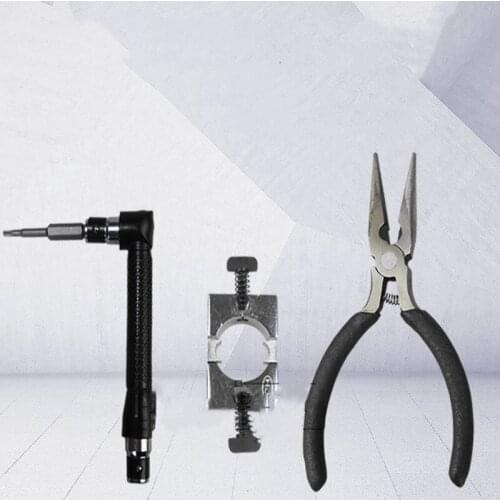 Oil pump disassembling tool, solenoid valve separator tool, nozzle clamp removal