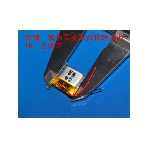 Mini Mini Bluetooth headset 401515, built-in core 3.7V polymer battery Rechargeable Li-ion Cell