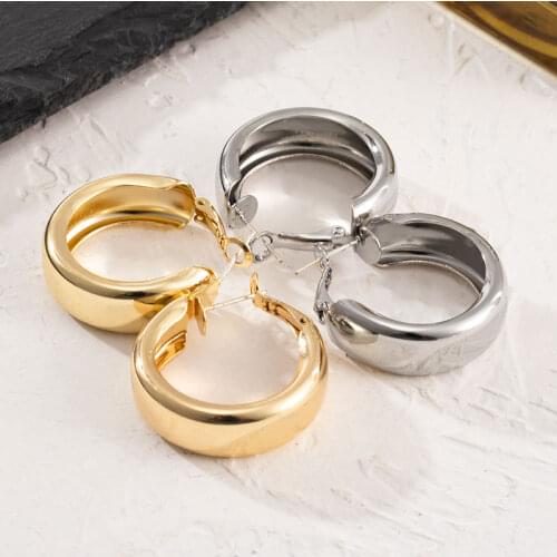 New Fashion Golden Silver Color Metal Dangle Earrings For Women Statement Earrings Creative Dangler Drop Jewelry Banquet Gifts