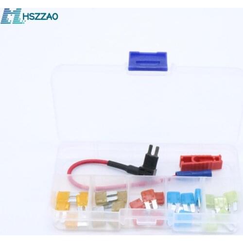 Add-A-Circuit Blade Style ATR Micro2 In-line Fuse Holder Fuse Tap Fuse Puller & Micro2 Fuse Set Auto Accessories
