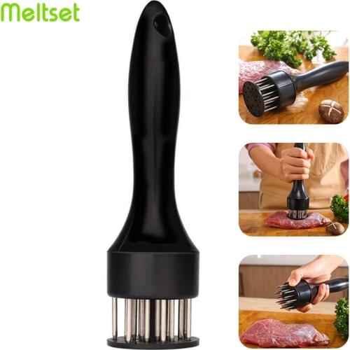 Practical Meat Tenderizer Stainless Steel Meat Needle For Steak Pork Beef Loose Meat Tools Kitchen Cooking Accessories