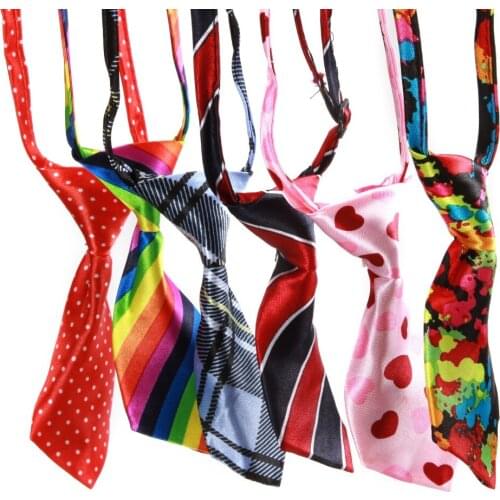 Adjustable Dog Cat Pet Tie Puppy Toy Grooming Bow Tie Necktie Clothes 6colors Choose