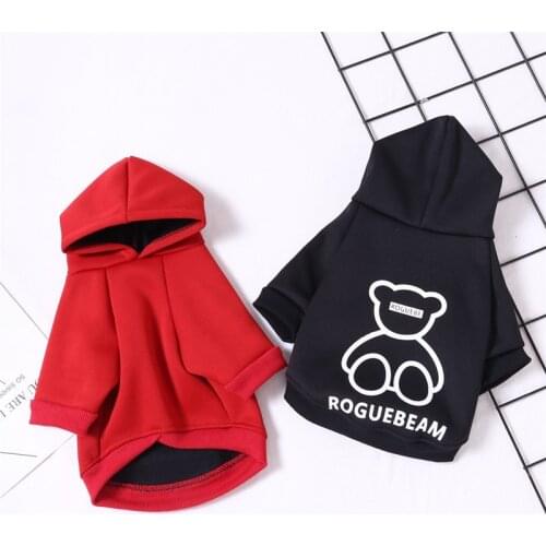 Cute Pattern French Bulldog Hoodie Fashion Pet Clothes for Small Dogs Mascotas Sweatshirt Shih Tzu Hooded Coat Puppy Cat Costume