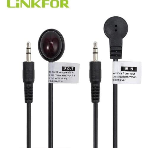 LiNKFOR Emitter Receiver Infrared System Cable Kit Emitters transmitter IR Extension Cable For HDMI-compatible Extender