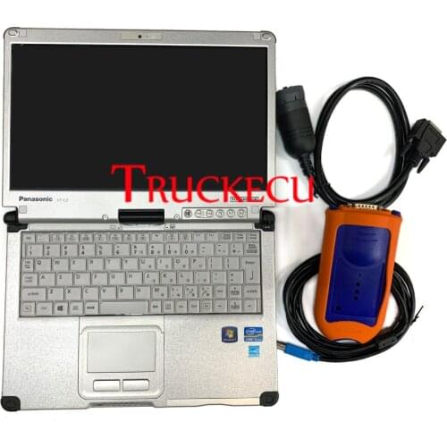 V5.2 Service Advisor JD EDL V2 Electronic Data Link JD service tool AG/CF JD EDL V2 diagnostic tool+Thoughbook CF19 laptop