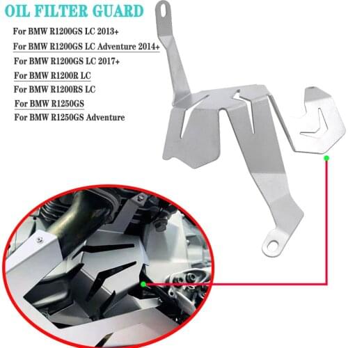Motorcycle Accessories Oil Filter Guard Protection Cover FOR BMW R1200GS R 1200 GS LC ADV R1200R R1200RS LC R1250GS Adventure