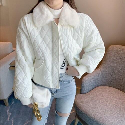 Женские белые куртки Alien Kitty China At AliExpress