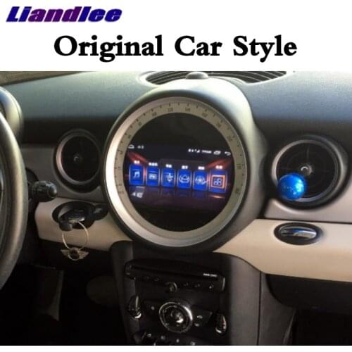 For Mini Coupe R58 2012~2017 Liandlee Android system Car Multimedia No DVD Player NAVI Car Radio Stereo GPS Map Navigation
