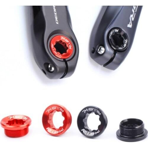 MTB Bicycle Chainwheel Bolts Titanium MTB Road Bike Crank Cover Arm Lid Cups BB Bottom Bracket Fixing Screw for SHIMANO M20x8