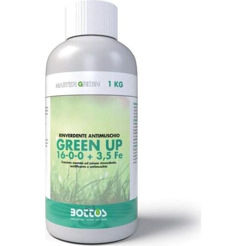 Bottos Green Up by Lt 1 Rinverdente acidifier Antimuschio for turfs, garden, home