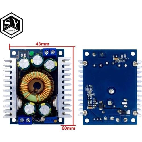DC-DC High Power Low Ripple 12A Adjustable Step-down Module 95% Efficient Car Power Module DC-DC High Power Low Ripple 12A Adju