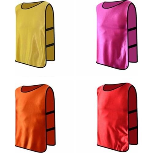 Children Kid adult Team Sports Soccer Football Training Kits Jerseys Train Bib Vest