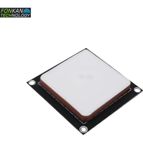 FONKAN 40mm*40mm 3dBi ceramic 915mhz rfid antenna with circular polarization RHCP SMA IPEX MMCX TNC connector